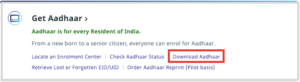 Download Aadhaar Card