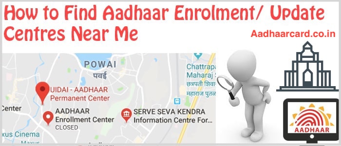 How to Find Aadhaar Enrolment Center/ Update Centres Near Me Easily [Updated]