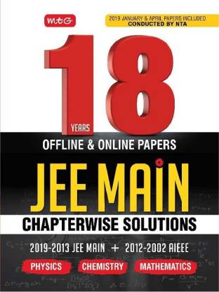 [PDF 📥] Download 18 Years of JEE Mains chapter wise solutions by MTG Publication