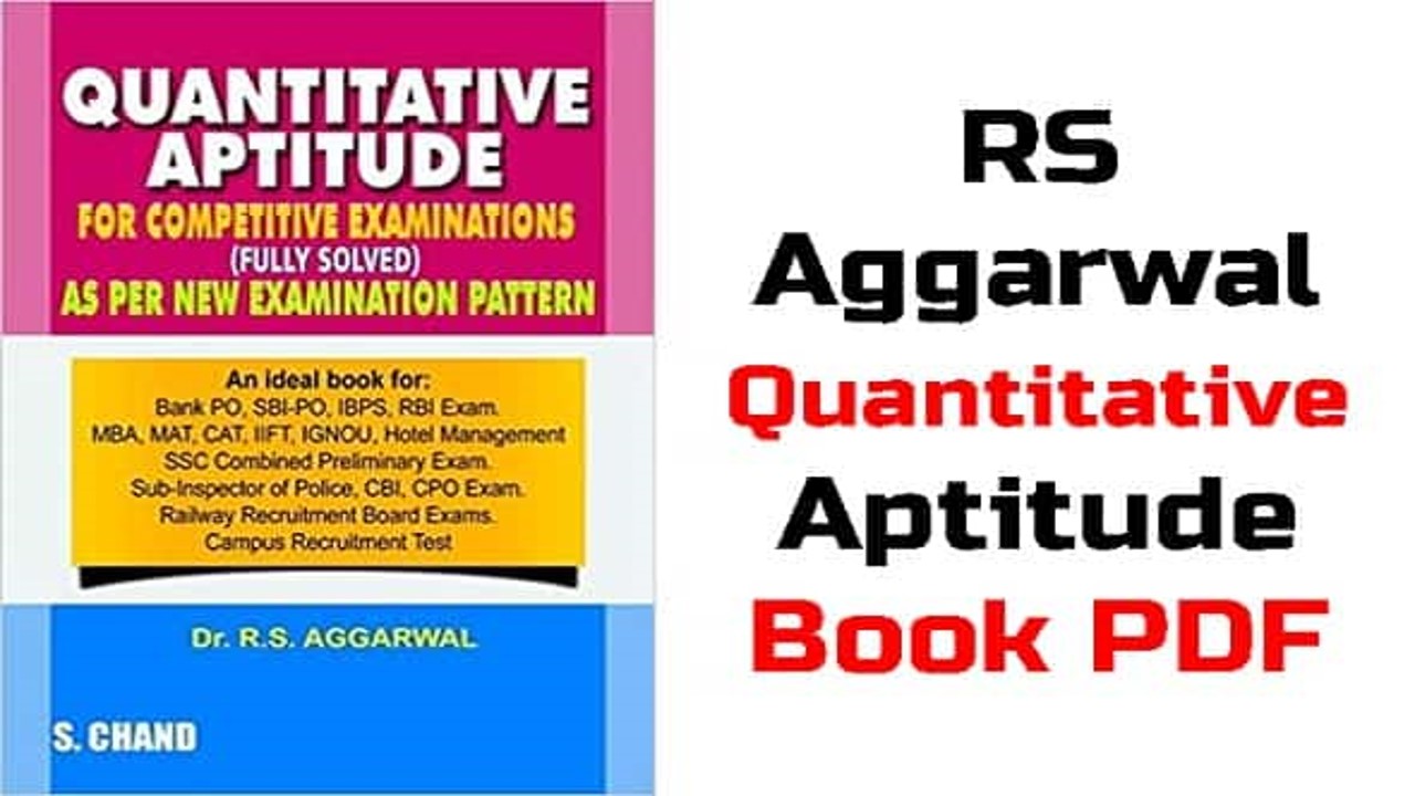Download RS Aggarwal Book Chapterwise