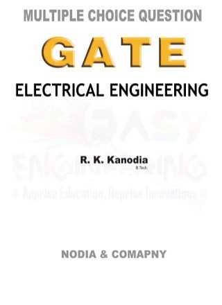 Electrical Engineering GATE PDF Download