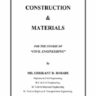 Building Construction And Materials PDF Download