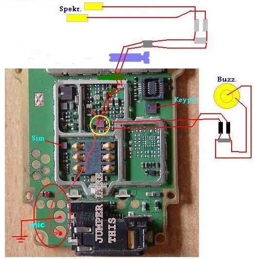 Nokia 1208 Ringer Buzzer Problem Jumpers Solutions Ways