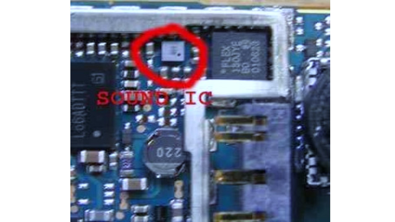 Sony Ericsson K310i Ringer Buzzer IC Solution Ways