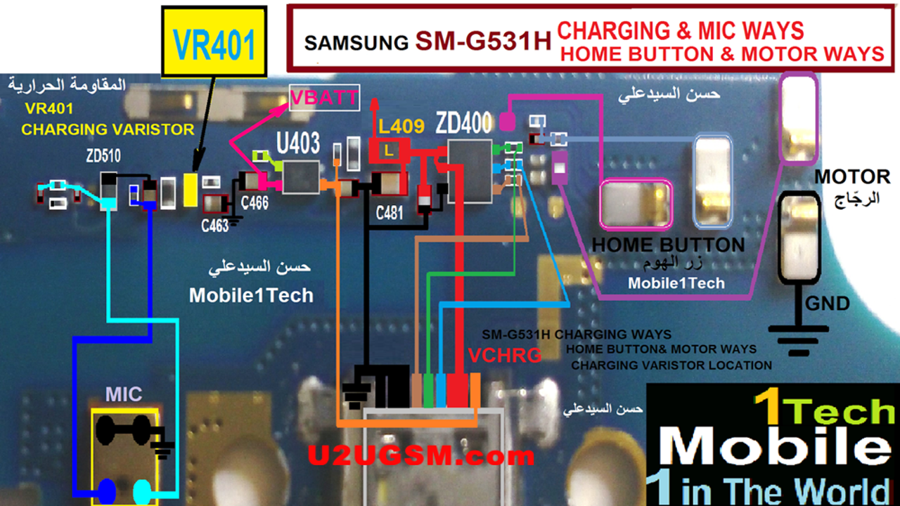 Samsung Galaxy Grand Prime G531 Charging Solution Jumper Problem Ways