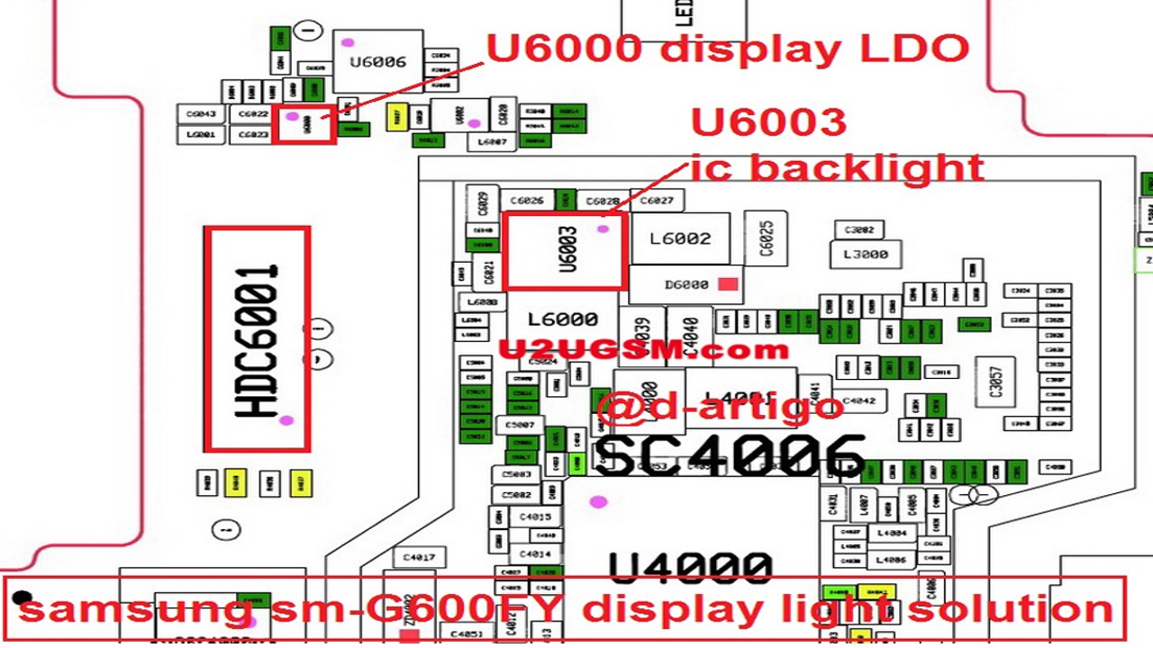 Samsung Galaxy On7 PRO G600FY Display Problem Solution Jumper Ways