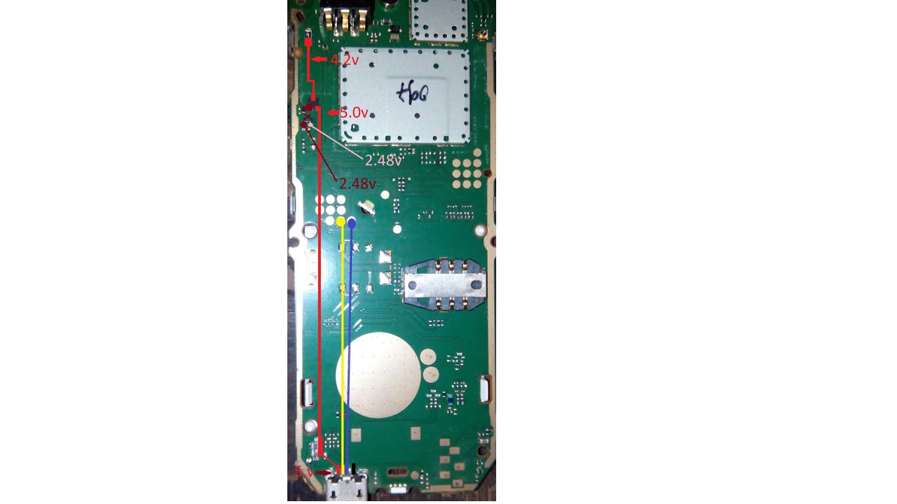 Nokia 105 RM-1134 Charging Problem Solution Jumper Ways