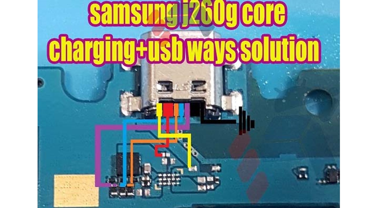 Samsung Galaxy J2 Core J260G Usb Charging Problem Solution Jumper Ways