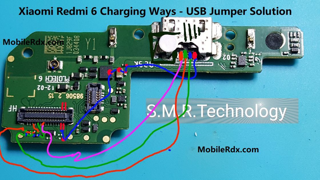 Xiaomi Redmi 6 Charging Solution Jumper Problem Ways