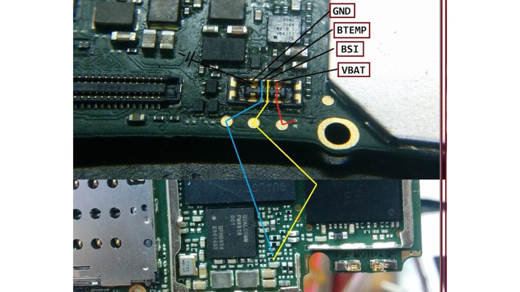 Xiaomi Redmi 3 Battery Connector Terminal Jumper Ways - Electronics
