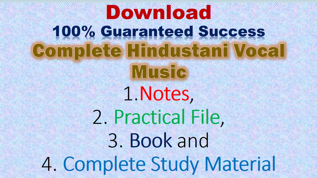 Music Class 12 Book PDF