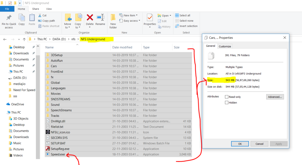 nfs underground download for pc