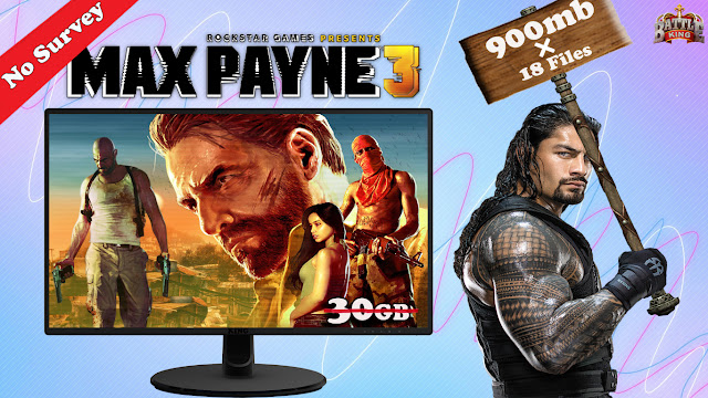 Max Payne 3 PC Game Download Full Version Highly Compressed