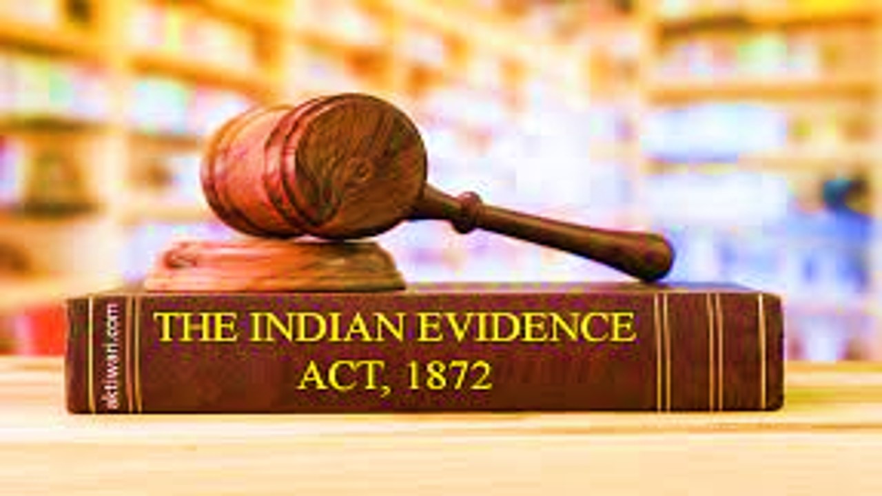 क्या है भारतीय साक्ष्य अधिनियम, 1872 | Indian Evidence Act In Hindi Pdf Download