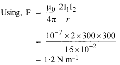 NCERT Solutions for Class 12 Physics Chapter 4 गतिमान आवेश और चुंबकत्व 25