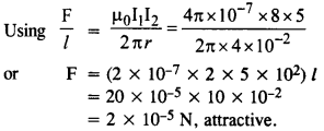 NCERT Solutions for Class 12 Physics Chapter 4 गतिमान आवेश और चुंबकत्व 7