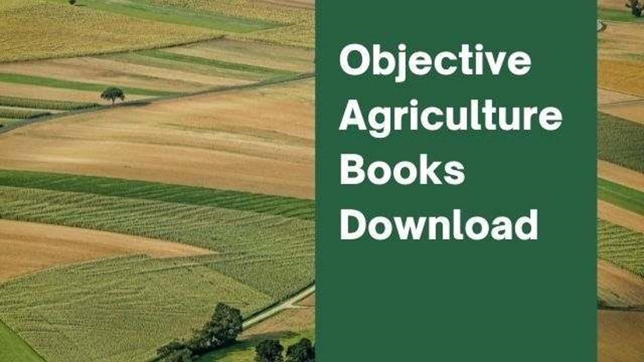 उद्देश्य कृषि पुस्तकें मुफ्त डाउनलोड पीडीएफ