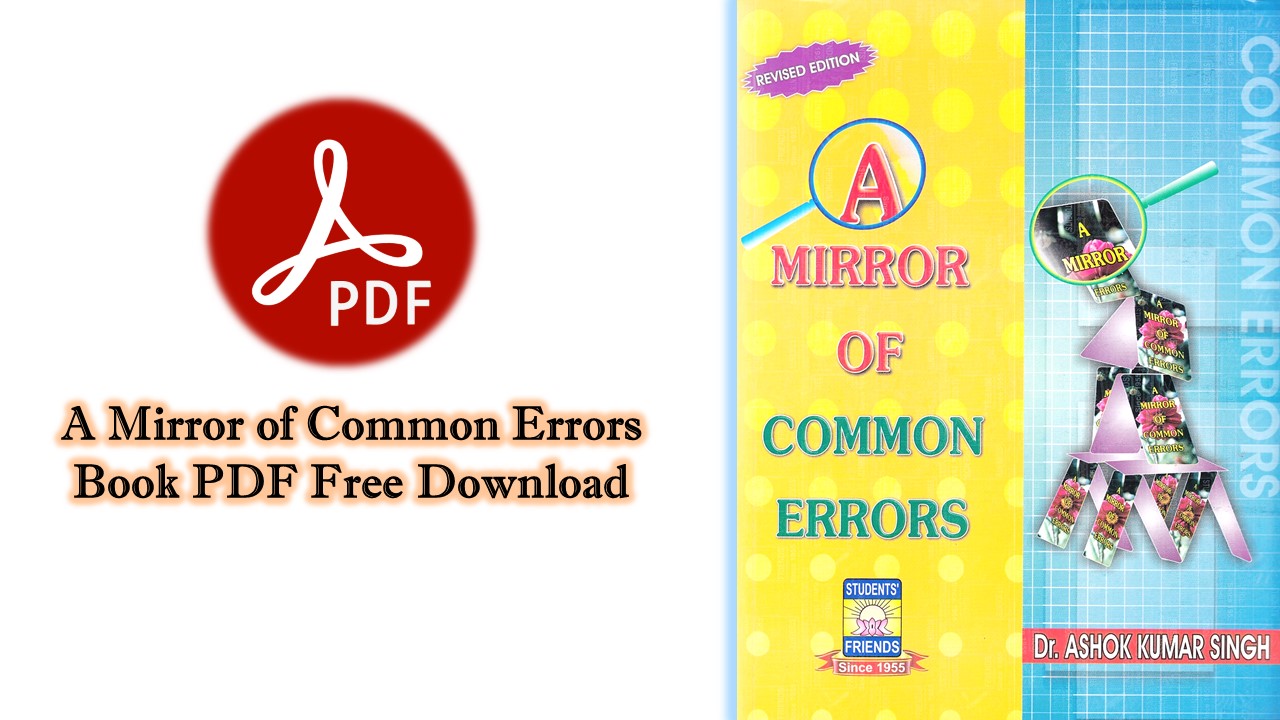 A Mirror of Common Errors Book PDF Free Download