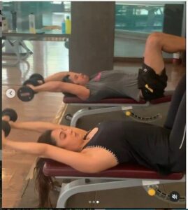 kiara advani gym