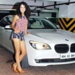 Kangana Ranaut's BMW 7 Series