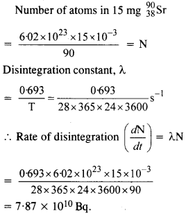 कक्षा 12 भौतिकी अध्याय 13 नाभिक 13 . के लिए एनसीईआरटी समाधान