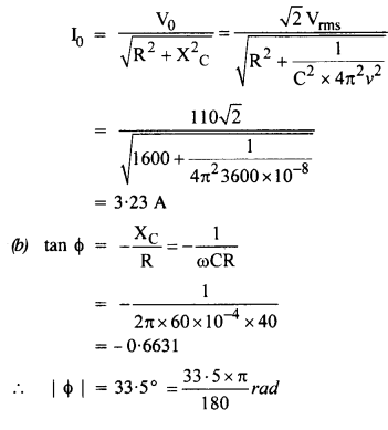 NCERT Solutions for Class 12 Physics Chapter 7 प्रत्यावर्ती धारा 18