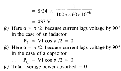 NCERT Solutions for Class 12 Physics Chapter 7 प्रत्यावर्ती धारा 25