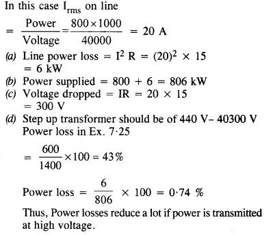 NCERT Solutions for Class 12 Physics Chapter 7 प्रत्यावर्ती धारा 35