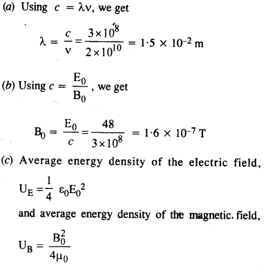 NCERT Solutions for Class 12 Physics Chapter 8 विद्युतचुम्बकीय तरंगें 14