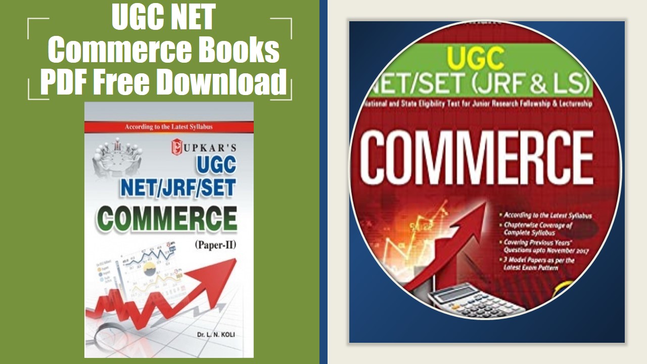 UGC NET Commerce Books PDF Free Download