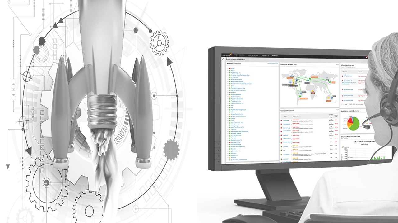 SOLVE YOUR TOUGHEST IT MANAGEMENT PROBLEM USING SOLARWINDS
