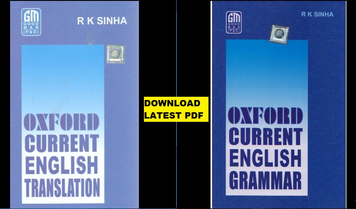 OXFORD CURRENT ENGLISH TRANSLATION PDF and OXFORD CURRENT ENGLISH GRAMMAR PDF