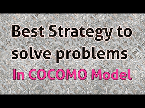 Best Problem solving strategies in COCOMO Model For cocomo calculator and cocomo software