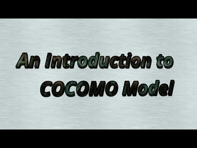 Software Engineering in Hindi – An Introduction to COCOMO model