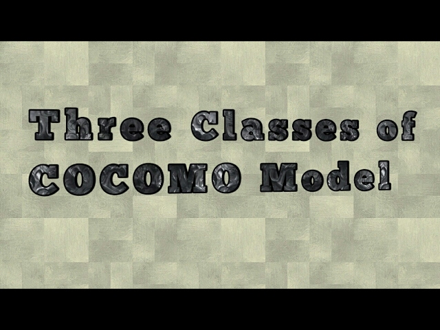 Software Engineering in Hindi – Three classes of Software organic,semi-detached and embedded