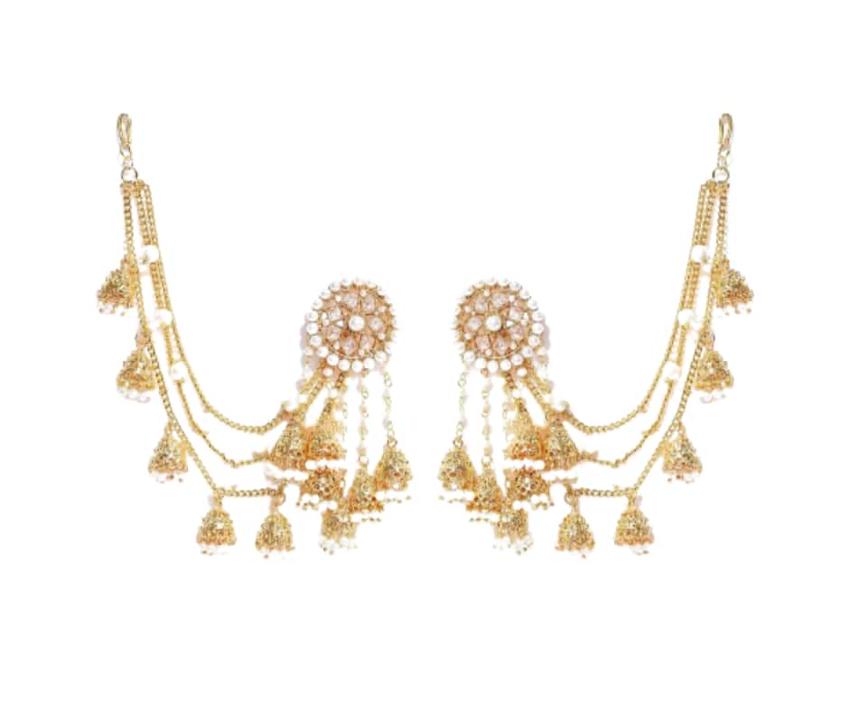 ट्रेडिशनल फैंसी पार्टी वियर झुमका