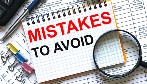 TOP 6 COMMON BUSINESS MISTAKES TO AVOID