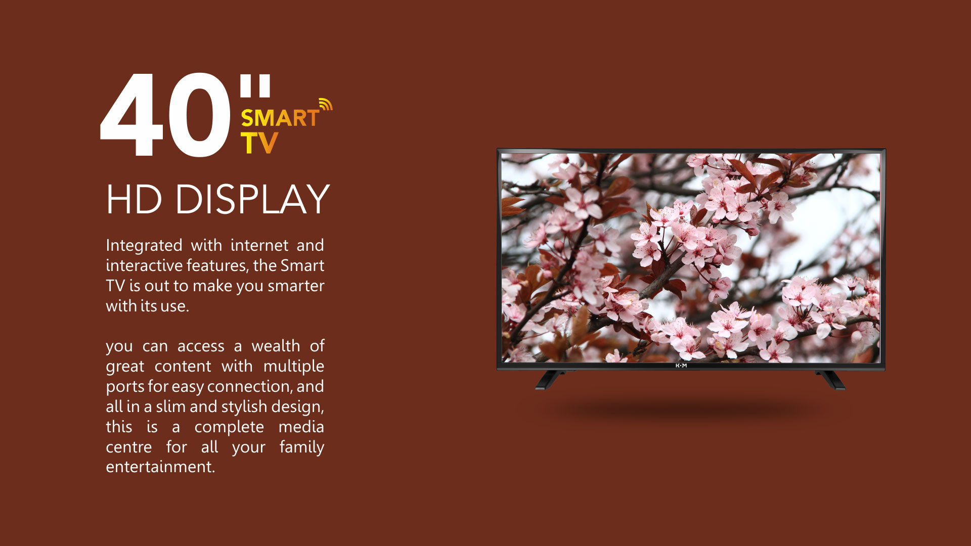 40″ LED SMART TV