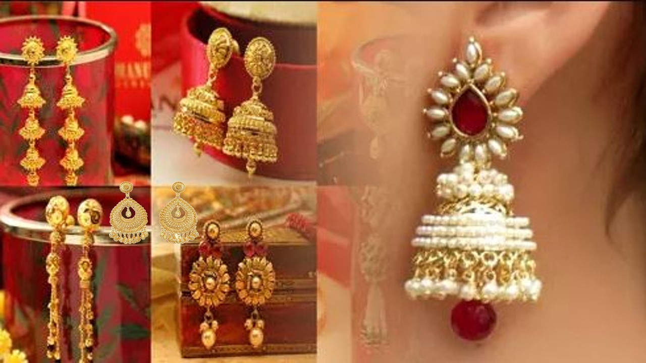 10 Kan Ke Jhumke Ki Photo | Earrings Design Price