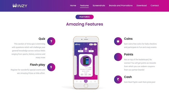 विनज़ी बेस्ट पेटीएम कैश अर्निंग गेम्स | बिज़एप्राइज़