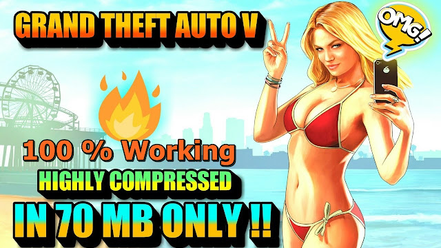 {70 MB} GTA 5 Download For PC Highly Compressed 100% Working