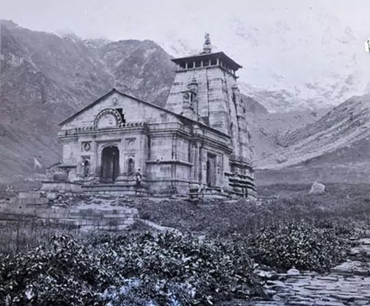 oldest pic of kedarnath