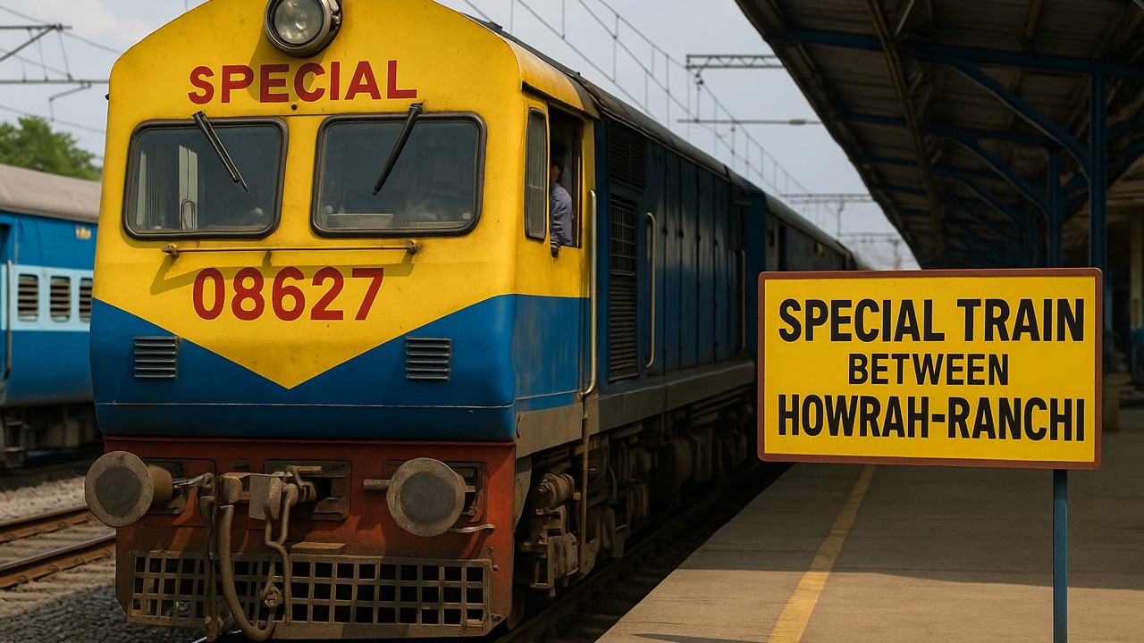 Special Train Between Howrah-Ranchi