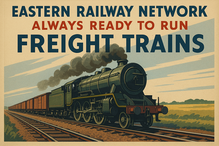 Eastern Railway Network Always Ready to Run Freight Trains