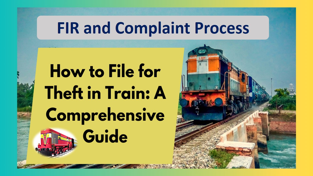 Complete Information About the FIR and Complaint Process – If You Get Robbed on a Train