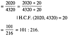 NCERT Solutions for Class 6 Maths Chapter 12 Ratio and Proportion 17