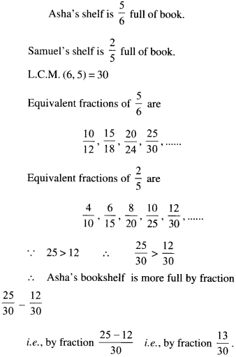 NCERT Solutions for Class 6 Maths Chapter 7 Fractions 114