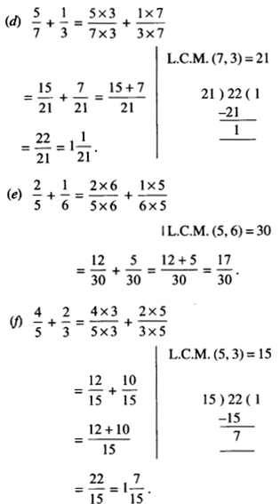 NCERT Solutions for Class 6 Maths Chapter 7 Fractions 98