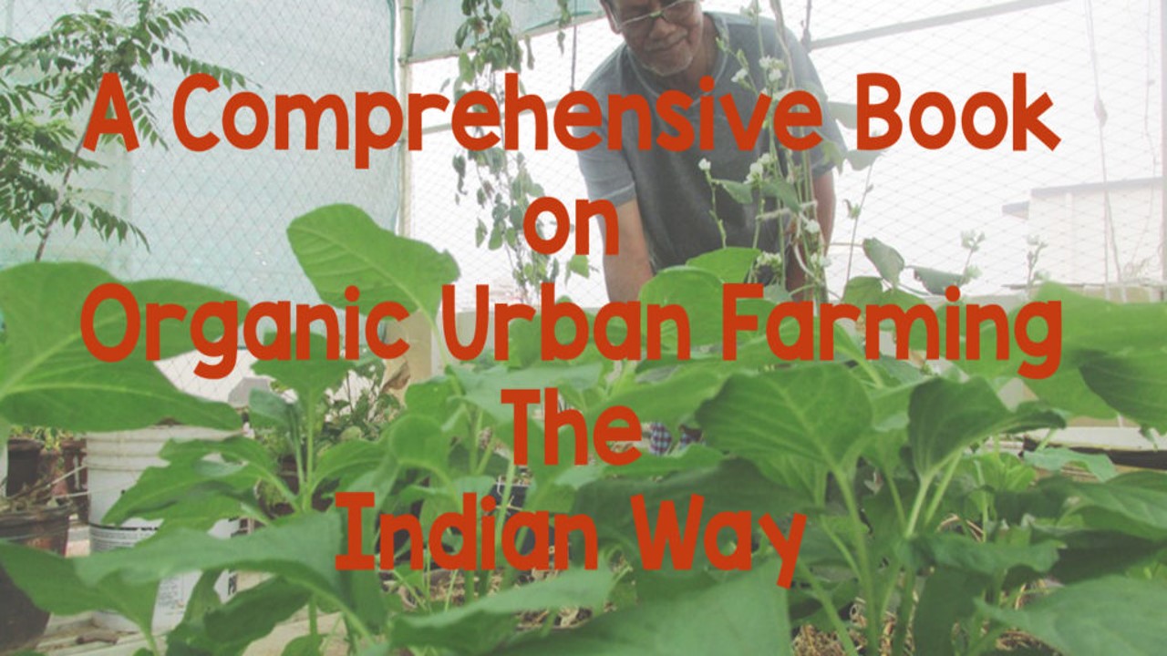 ‘Organic Urban Farming, The Indian Way’ Book Out Now